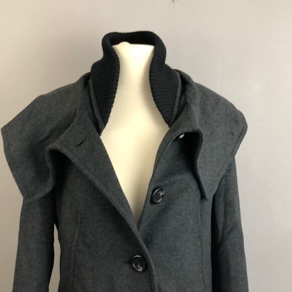 BCBGMaxAzria Jackets & Blazers - BCBG Grey Wool Coat 